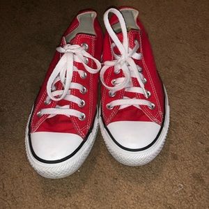 Converse all star red